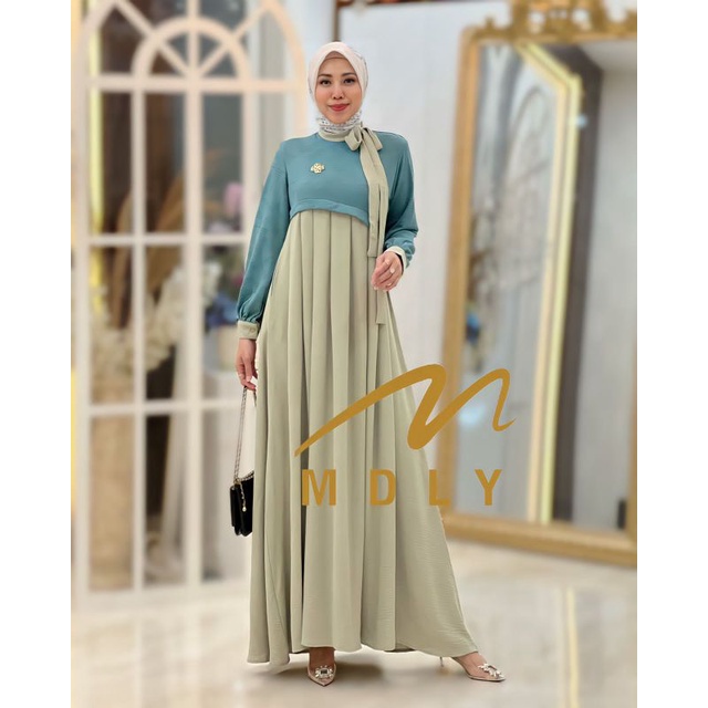 Gamis Atasan Wanita Terbaru Amor Set by Mdly 3003