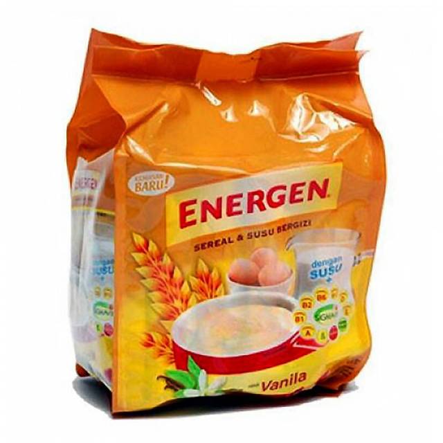 

Energen Sereal Vanila Pack 290 gr (Isi 10 bungkus)