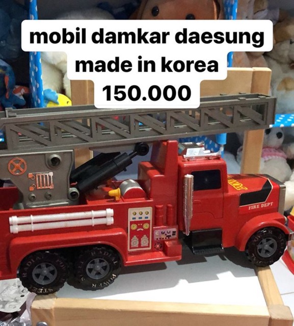 mobil mobilan pemadam kebakaran daesung toys preloved
