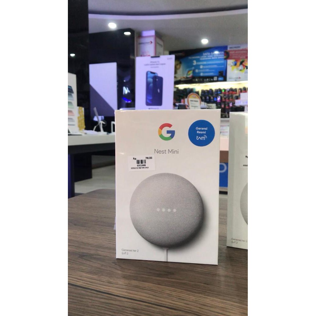 Google Nest Mini 2 Gen 2020 (generasi ke-2) Garansi Resmi TAM