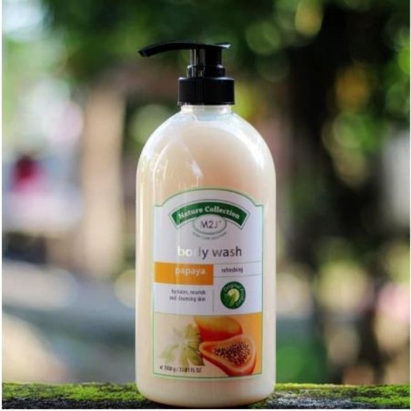 M2J Body wash papaya 1000gr