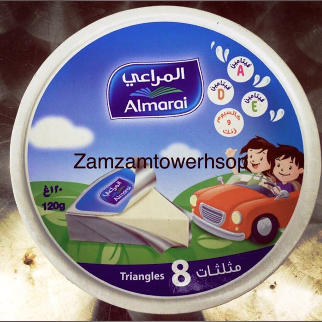 

Almarai keju segitiga isi 8 dan 32 expiry date mei 2025