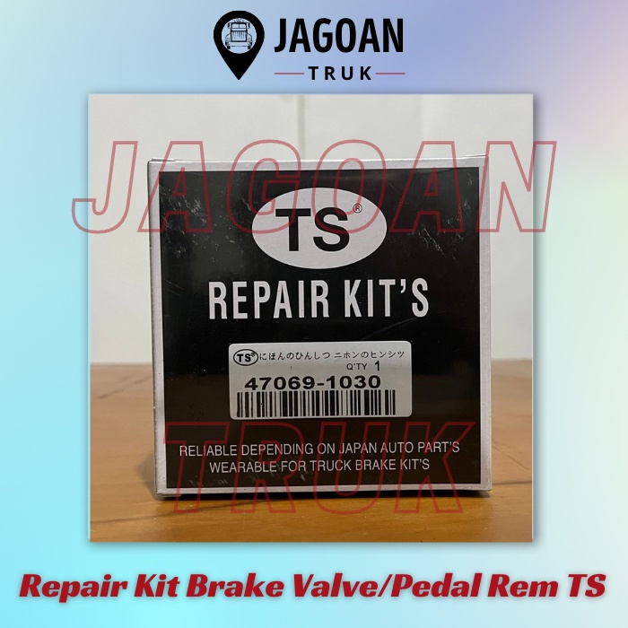 Repair Kit Brake Valve Pedal Rem TS 47069-1030 / 470691030 Seal Kit