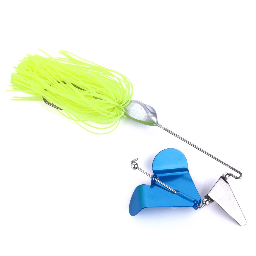 HENGJIA 4pcs metal sequin spinner umpan pancing ikan fishing lure memancing peralatan swimbait