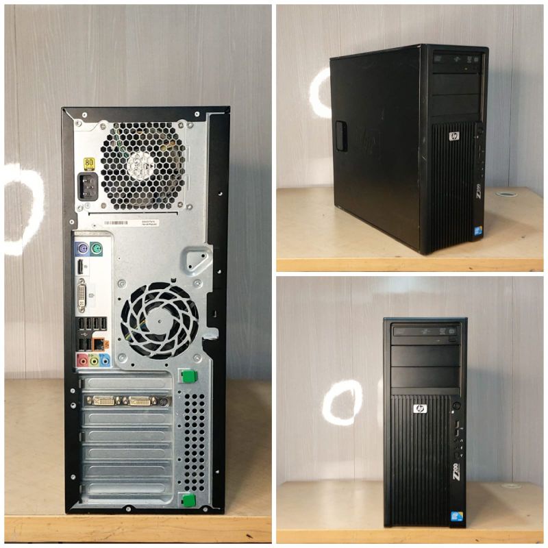 Pc Server Hp Workstation Z200Intel Xeon X3430 Ram 16Gb Ddr3  Hdd 500Gb