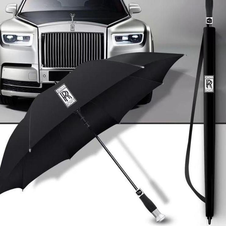 Lebih Murah AUTO Payung Rolls Royce Jumbo Umberella Black