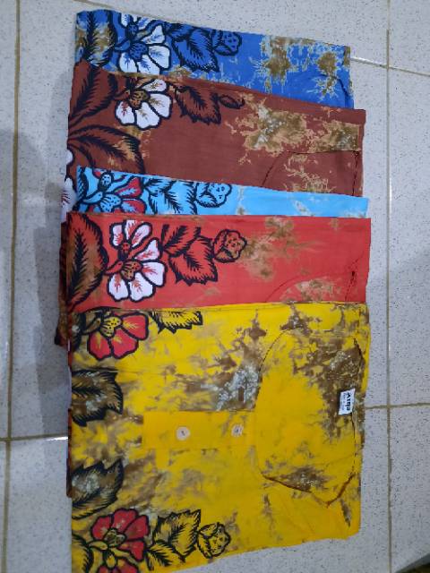 DASTER GABLES BALI BARONG KANCING DEPAN / Coza Batik