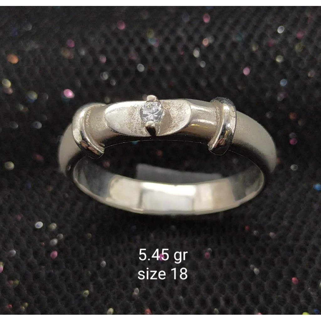 NEW Cincin Emas 17 K - 5.45 gr Kadar 750 - 2753