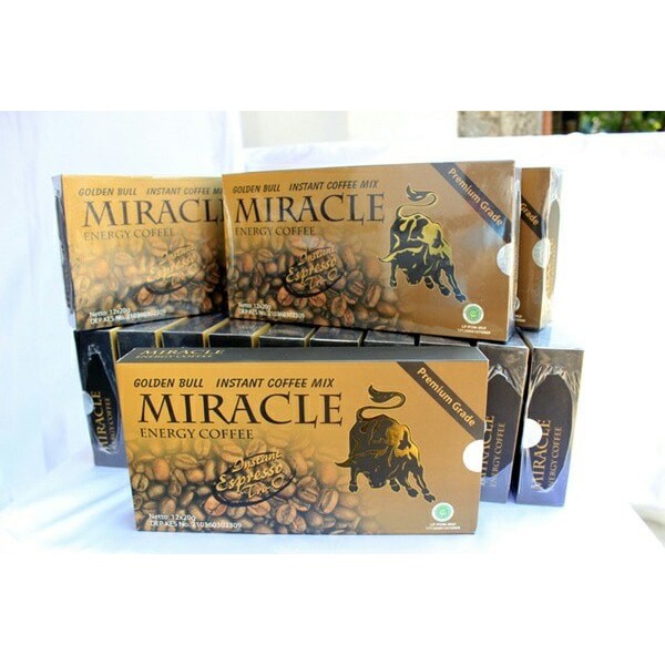 

Kopi Miracle isi 12 Sachet Original