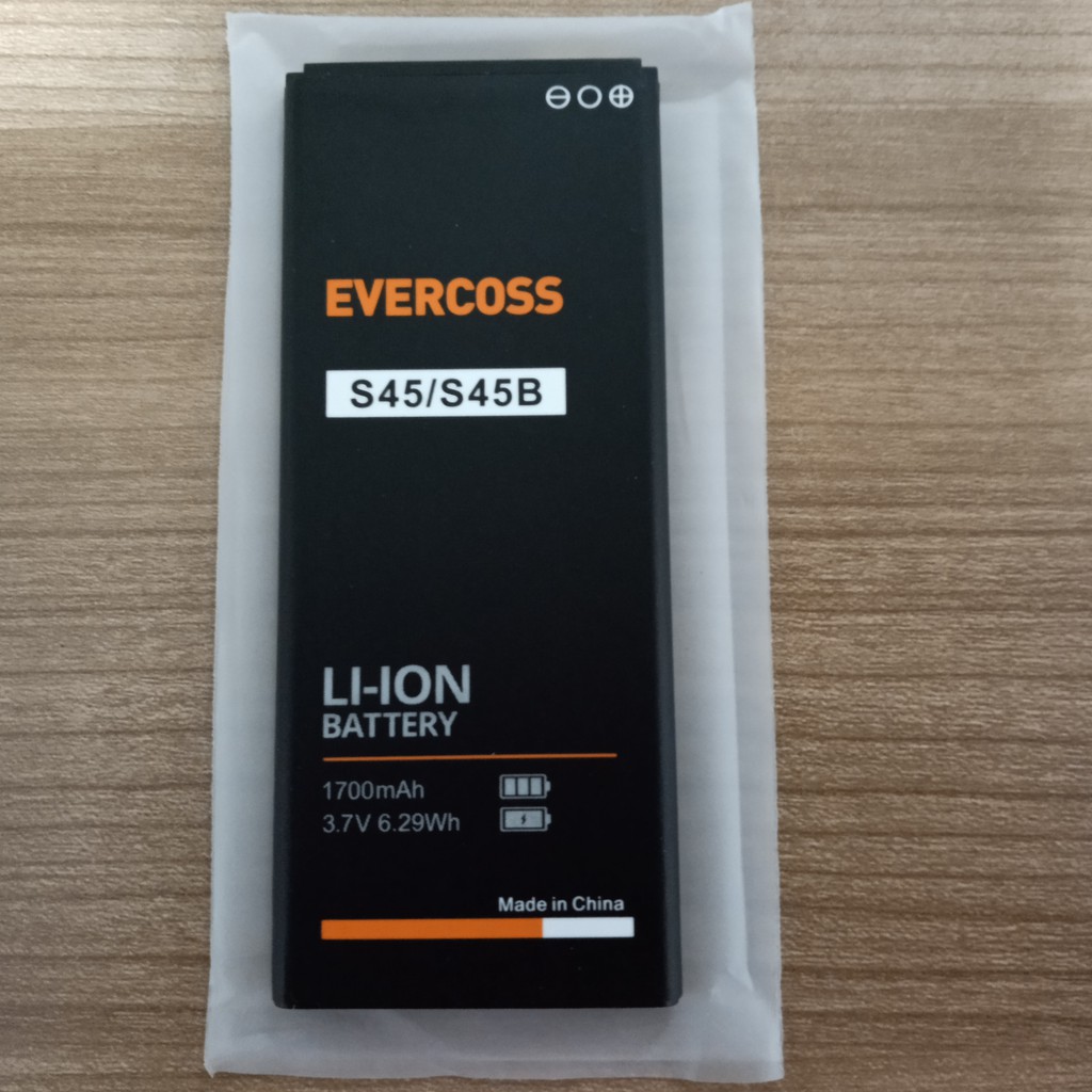 BATRE 100% ORI BATERAI EVERCOSS S45 / S45B XTREAM 1 / 2 BATTERY