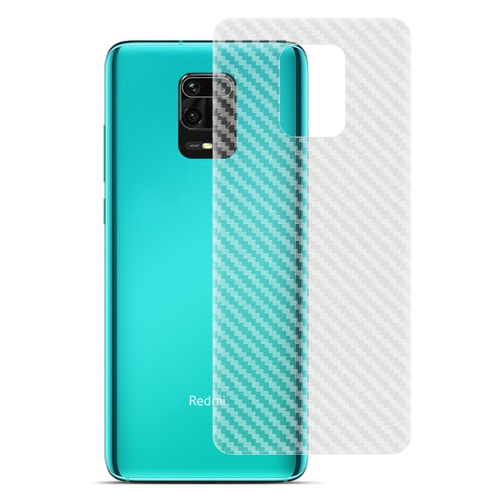 Xiaomi Redmi 9C 9A Note 9S Note 9 Pro Redmi Note 8 Pro Carbon Fiber Back Film Screen Protector BY