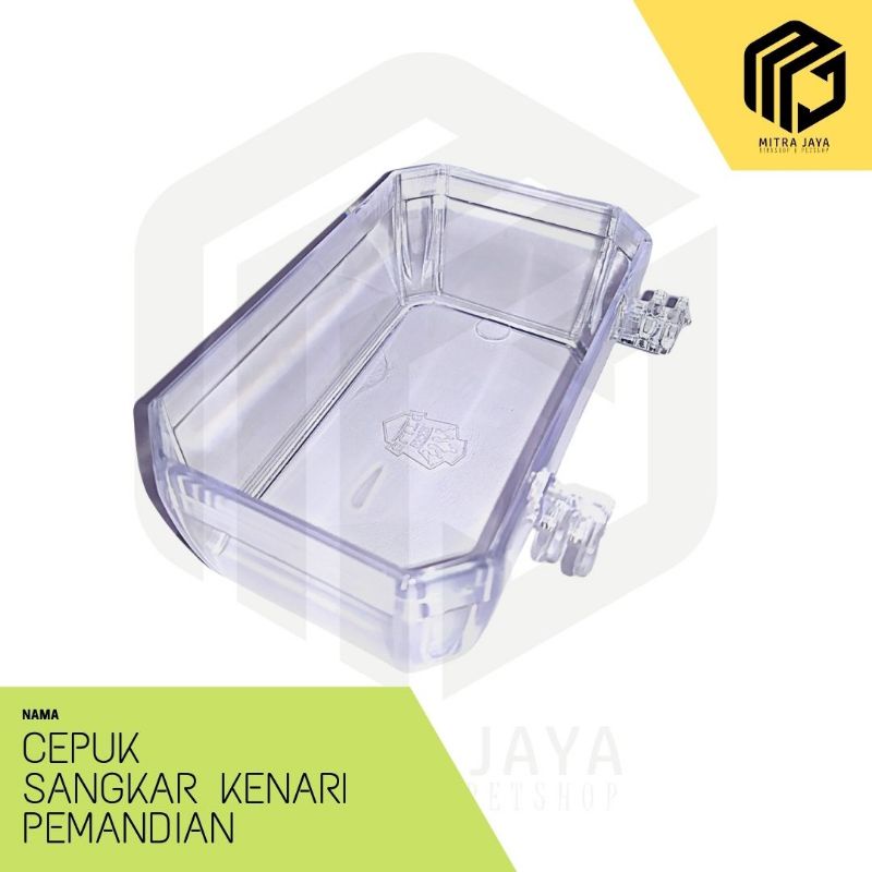 CEPUK TEMPAT WADAH PAKAN BURUNG KENARI | CEPUK TEMPAT PEMANDIAN BURUNG KENARI