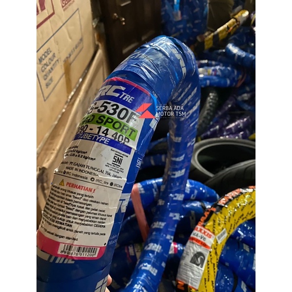 Ban Motor IRC 80/90 - 14 SS530F Ban Luar (non tubeless) ban mioj mio m3 vario beat scoopy