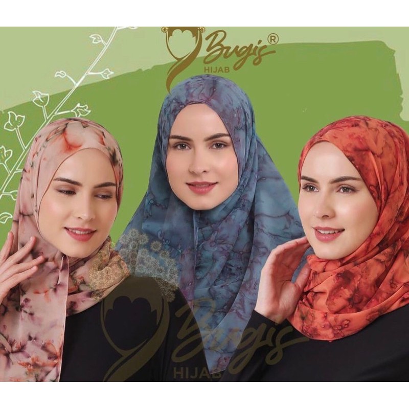 HIJAB JILBAB SEGI EMPAT TIEDYE JUMBO SYAR’I BUGIS HIJAB