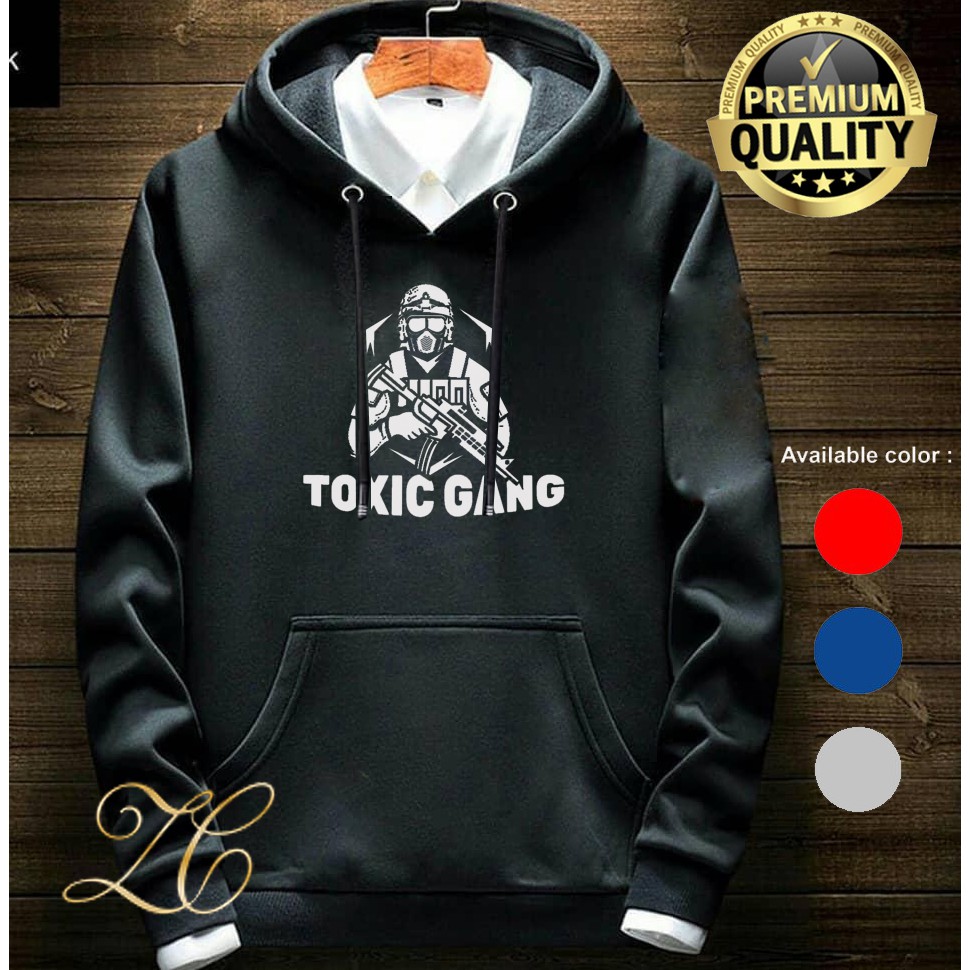 JAKET SWEATER HOODIE TOXIC GANG