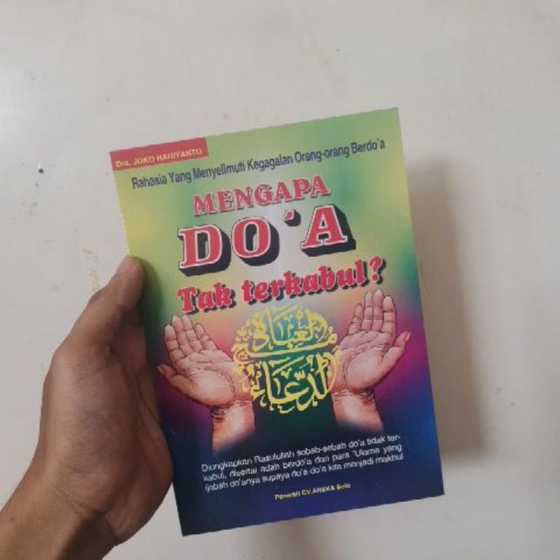 

Buku mengapa doa tak terkabul