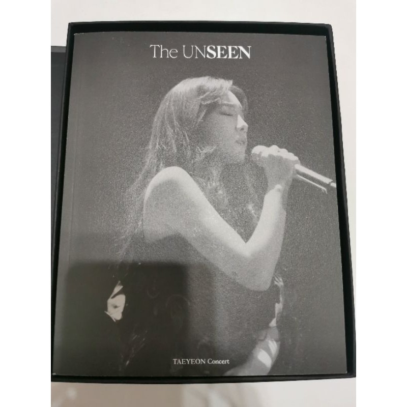 Taeyeon The Unseen Concert Photobook and Box Only