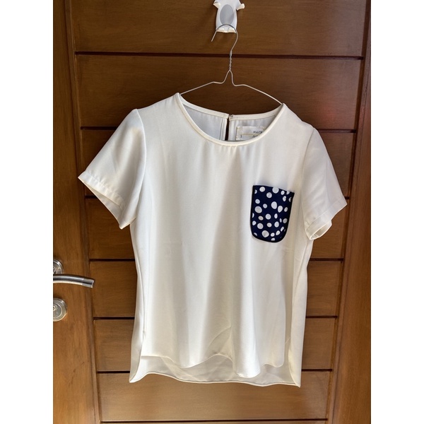 blouse putih major minor