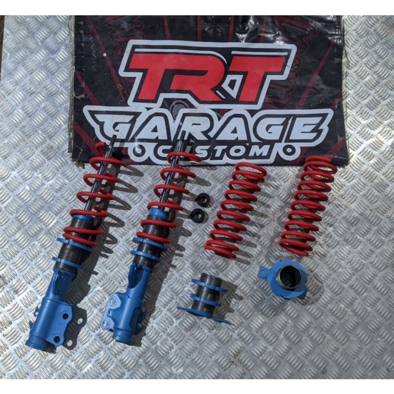 coilover set depan belakang etios valco, etios liva vios gen 2 , yaris