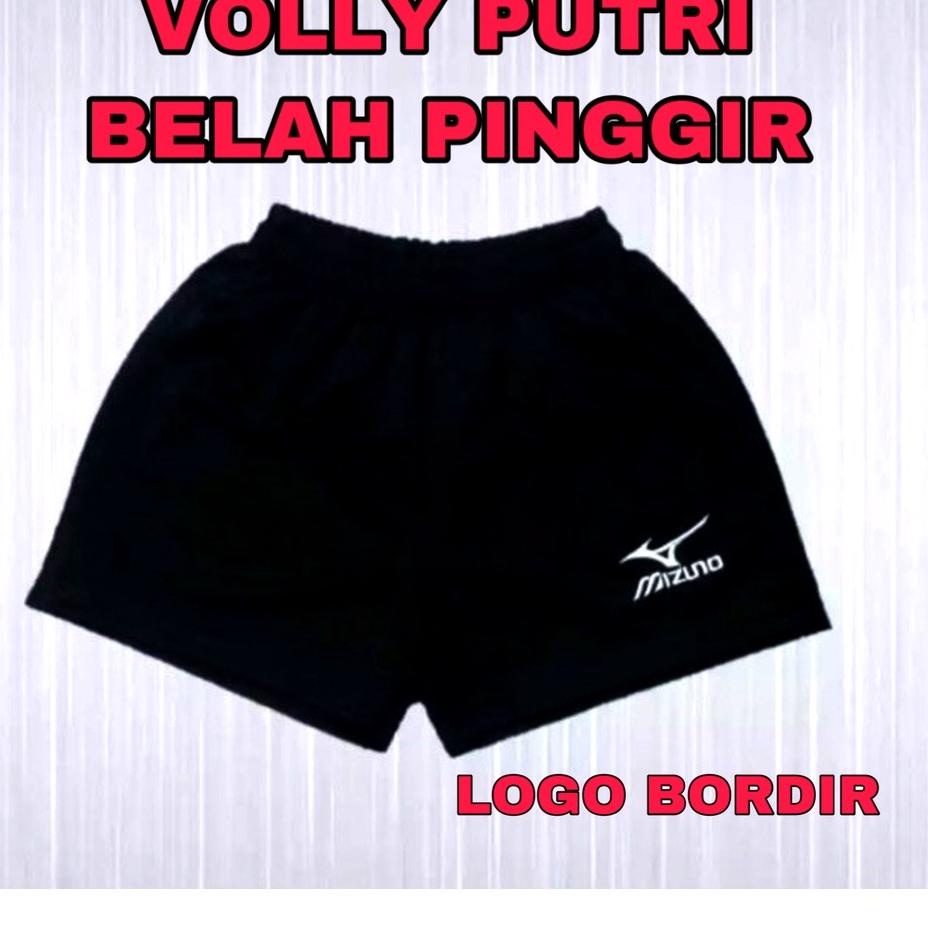 「BIG DEALS」 Celana Volly Voli Cewek Mizuno Lotto Import Belah Pinggir Press Body / Kolor Olahraga Ce