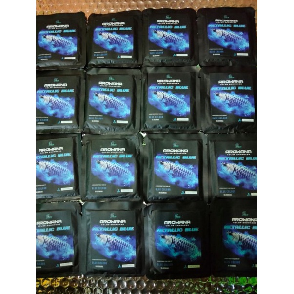 METALLIC BLUE (carophyll blue) colour enhancer AROWANA