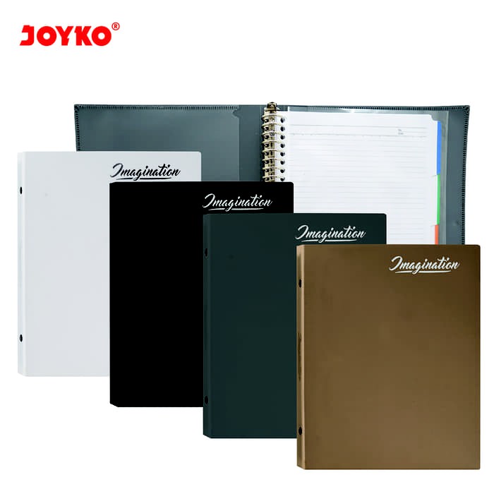 

Binder A5 Buku Kuliah GRATIS LOOSE LEAF + PEMBATAS Note Joyko A5 POLOS Imagination Buku Binder Murah