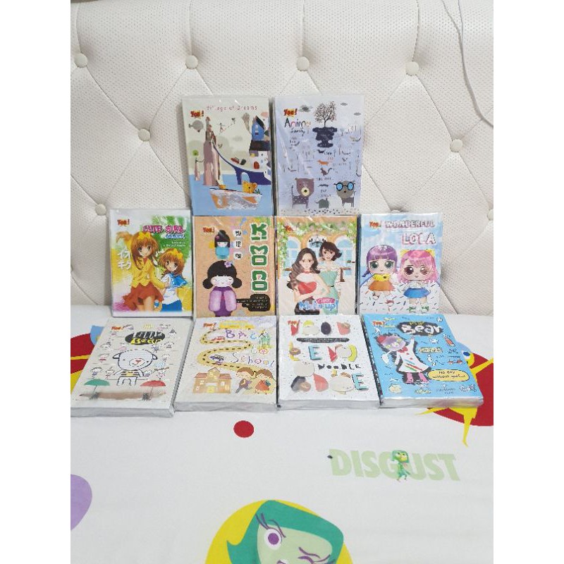 (10pc) buku tulis murah fancy gambar 30 lembar-3