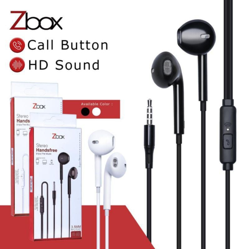 Headset Z-box ZX-03 Stereo Handsfree Enjoy The Music