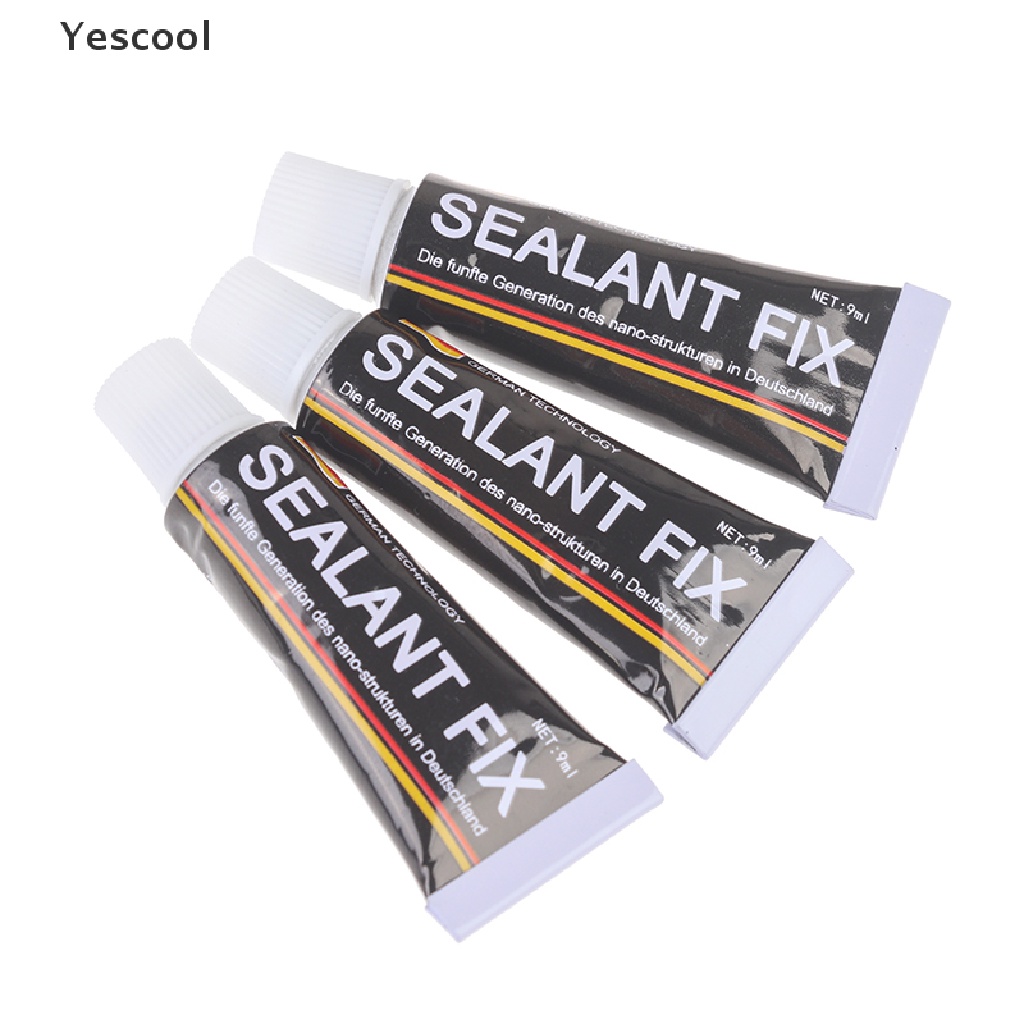 Yescool 5PCS Lem Super Kuat Instan Untuk Memperbaiki Kacametalmarmer