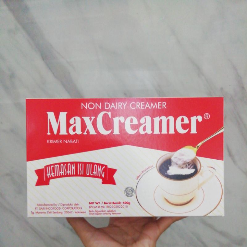 

Creamer Refil 500gr