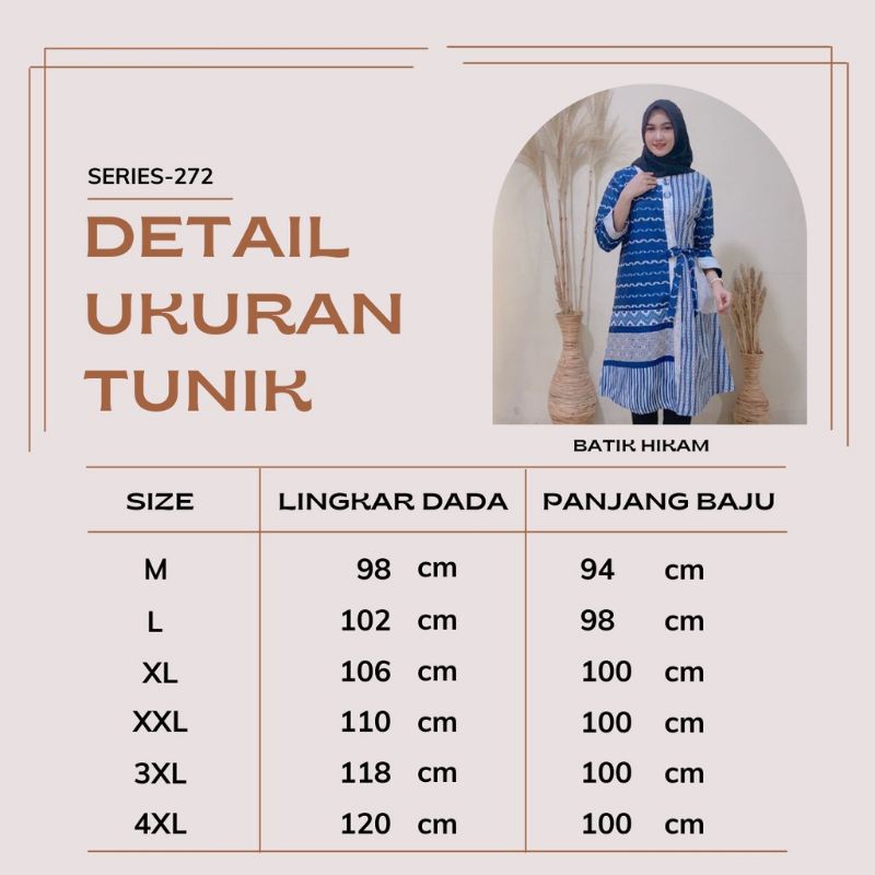 BISA COD M L XL XXL Jumbo //Batik Wanita Jaya Batik // Baju batik wanita// TUNIK