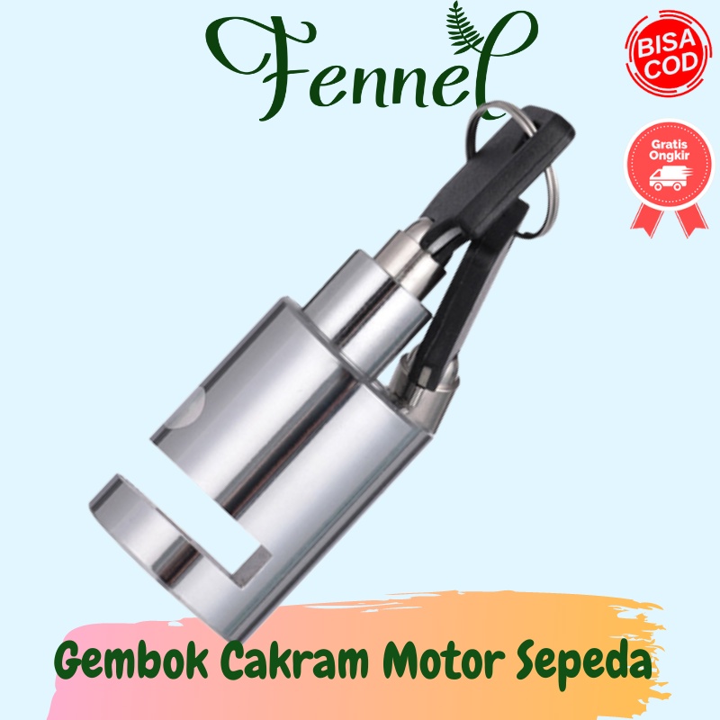 Kunci Gembok Cakram Disk Brake Motor Sepeda P1318