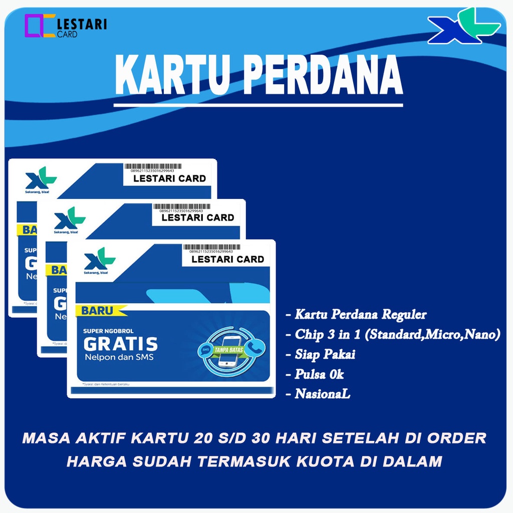 Kartu Perdana Reguler