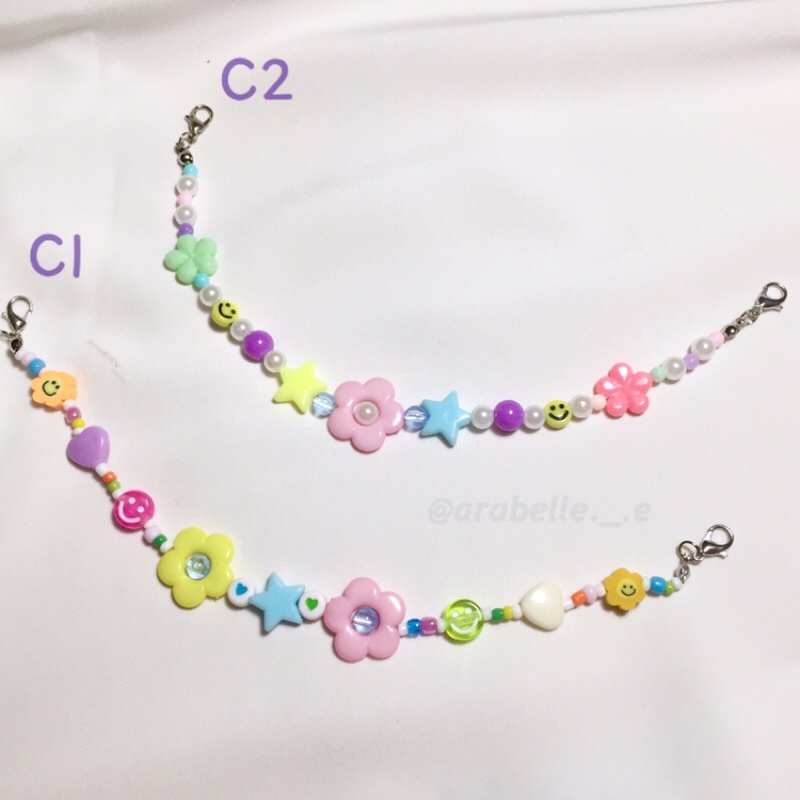 ARABELLE Cute Mask Connector Bead Charm| Konektor masker Hijab