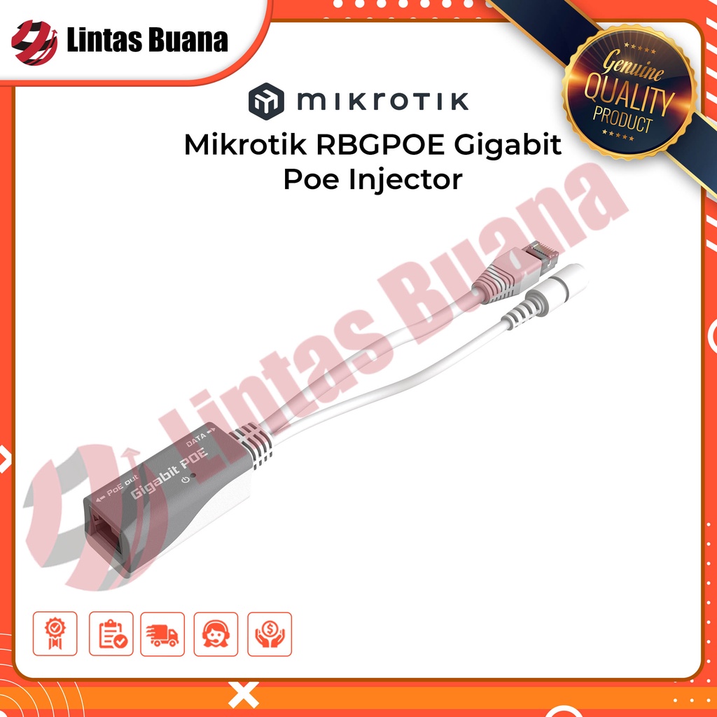Mikrotik RBGPOE Gigabit Poe Injector