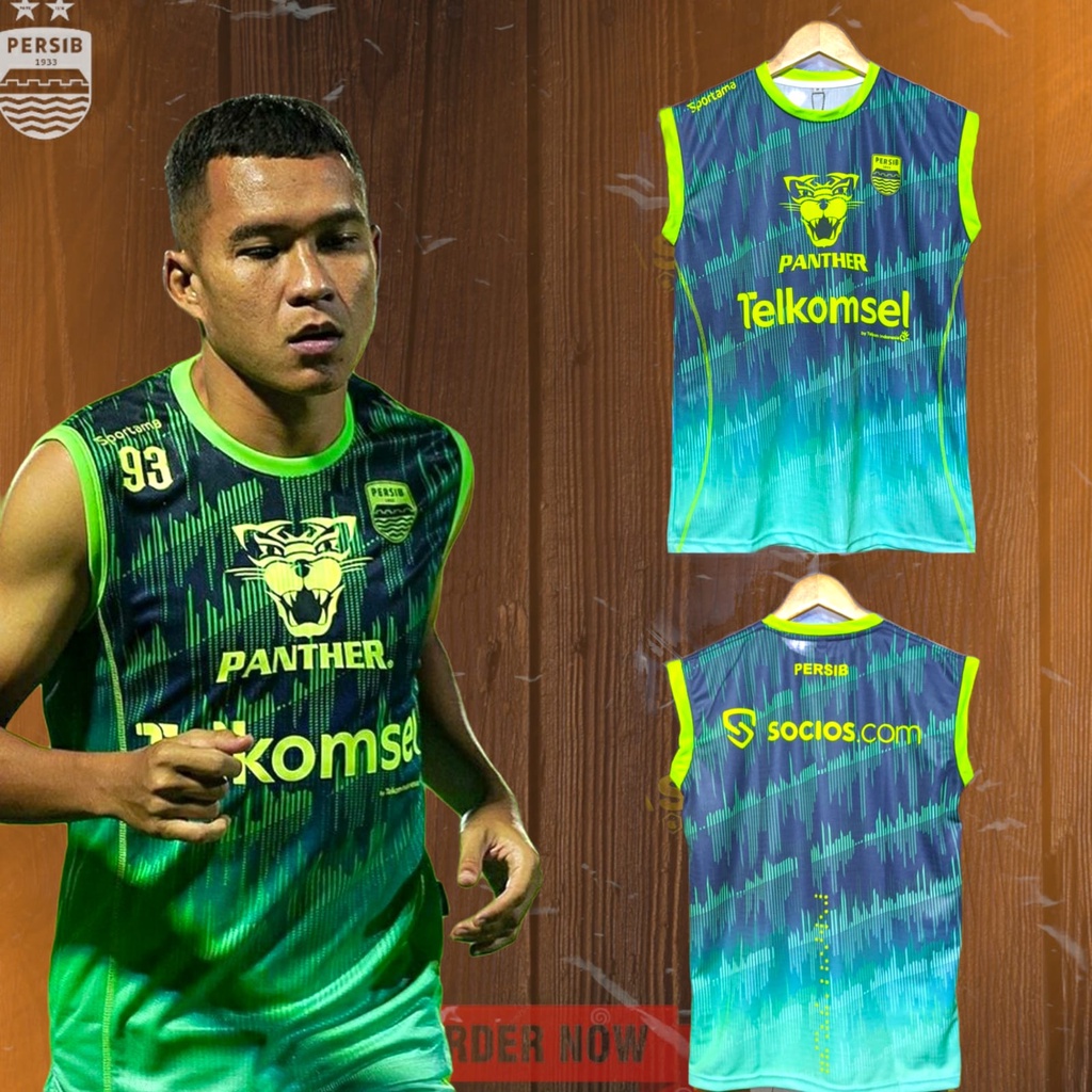 singlet jrsey persib latihan 2022 terbaru home away murah pria wanita