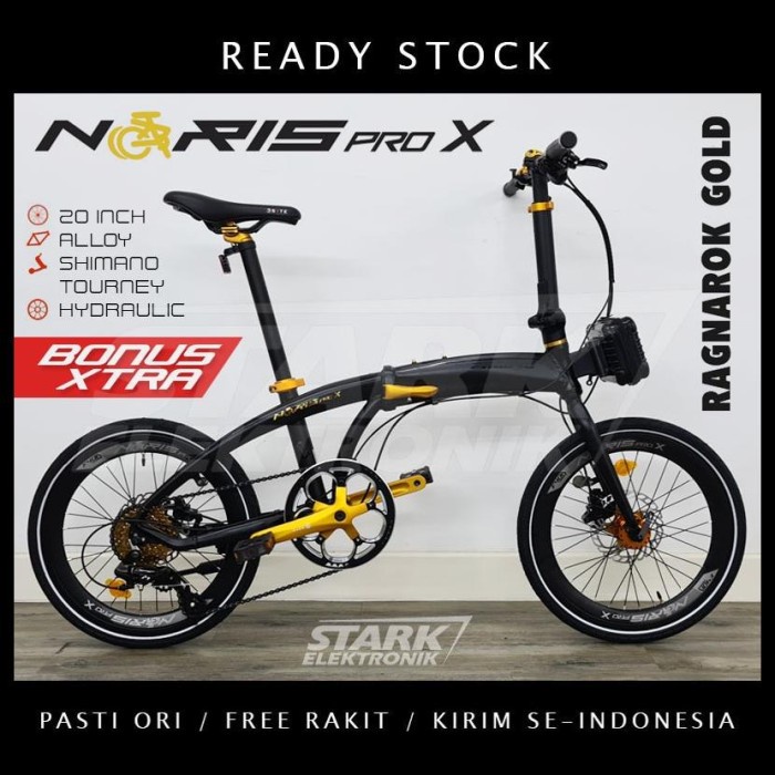 Terbaru Pacific Noris Pro 20 Inch Sepeda Lipat Folding Bike Harga