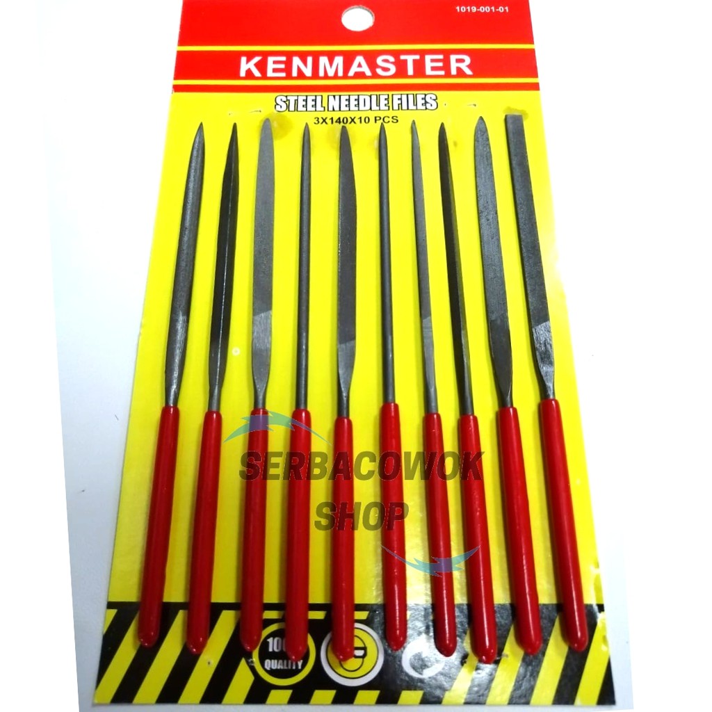 Termurah Kikir Emas 10 Pcs Steel Needle Files Hq Berkualitas