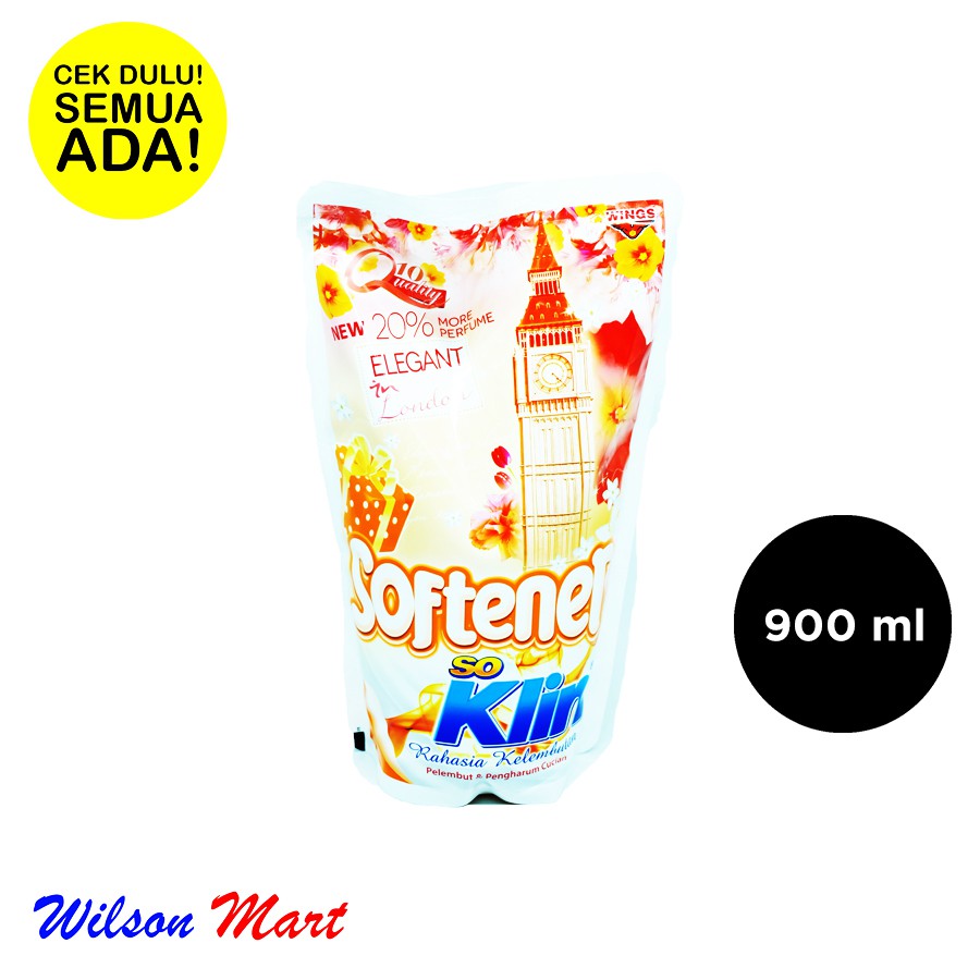 SO KLIN SOFTENER ELEGANT IN LONDON 900 ML REFILL