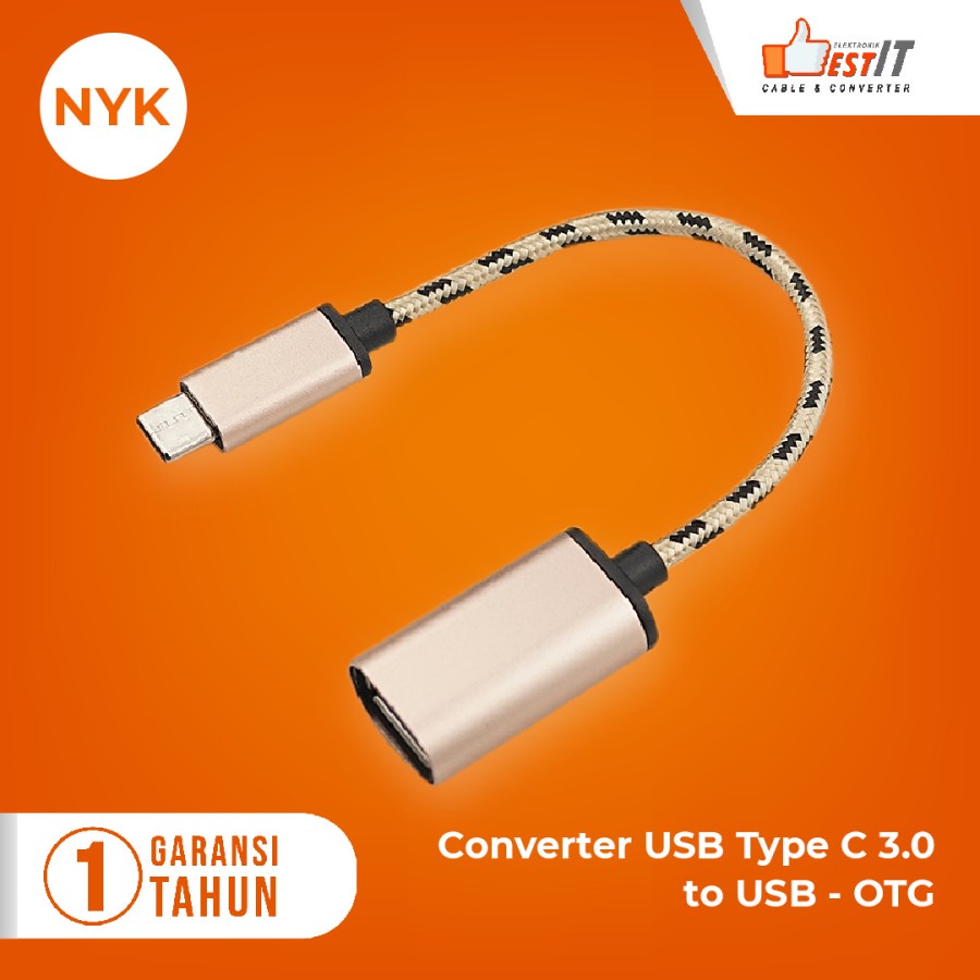 OTG Type C Male to USB Female 3.0 Kabel