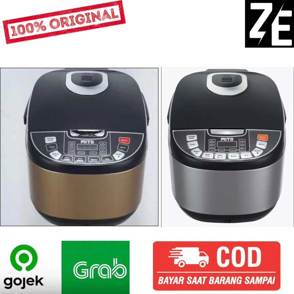 Ricecooker Mito 8 in 1 R5 Plus R5+ Rice Cooker Digital