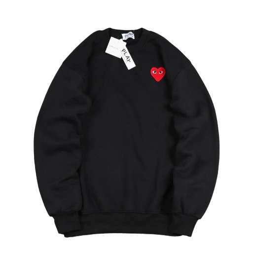 Jaket Sweater Crewneck PLAY LOVE – Black Edition Fashion Trendy Casual Pria Good Brand Quality Styli