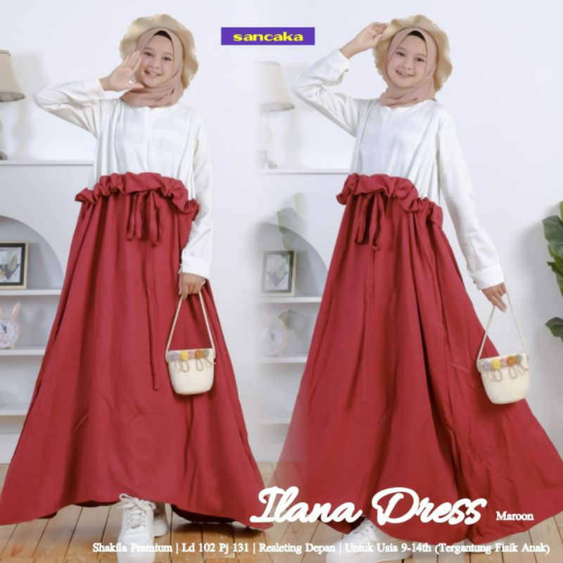 kurniahouse744 ILANA DRESS JUNIOR