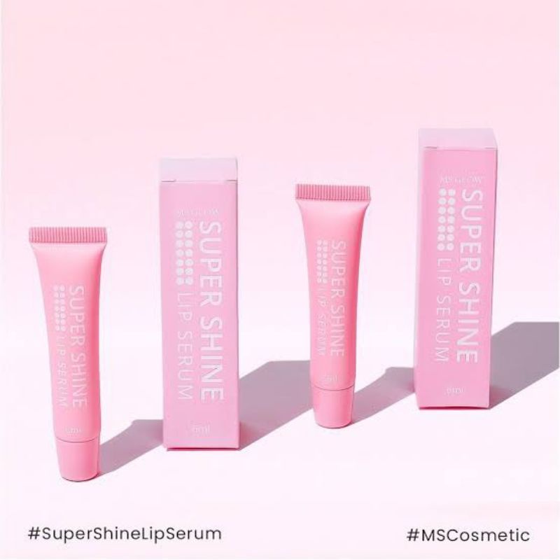 Super Shine Lip Serum / Serum Bibir Ms glow / Lip Serum Ms glow