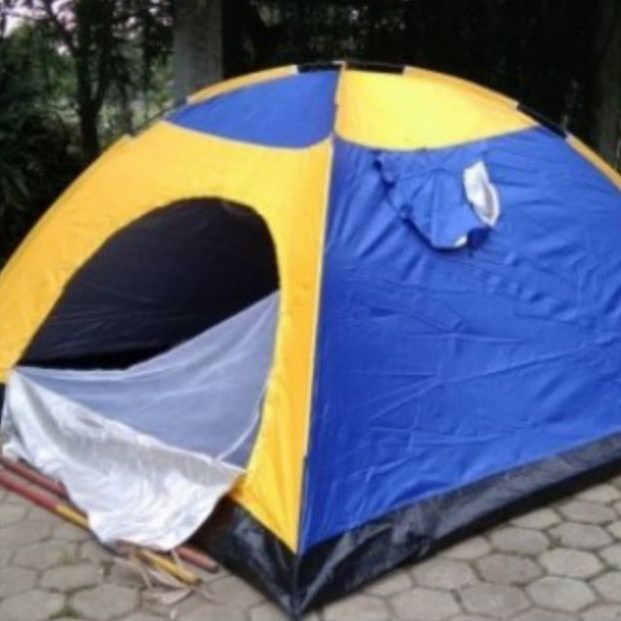 【COD】 Tenda Dome Single Layer 8 / 10 / 12 Orang` Anak Dan Dewasa 8P 10P 12P` Outdoor Camping Tent Indoor Kemah