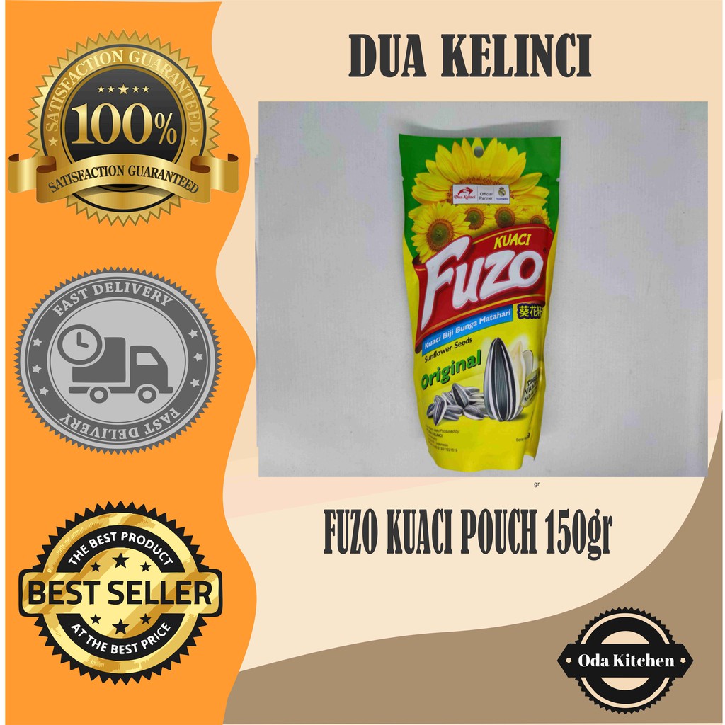 DUA KELINCI FUZO KUACI ORIGINAL POUCH 150gr