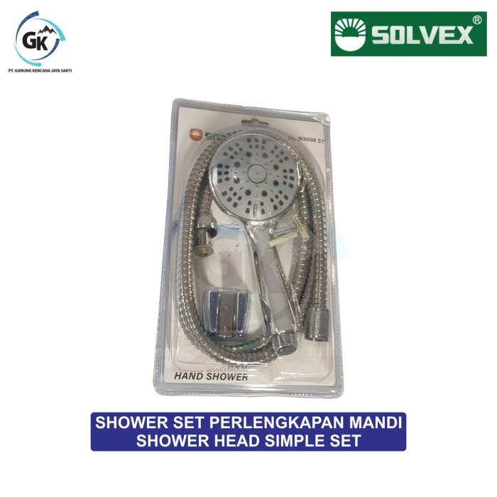 Shower Head Shower Set Perlengkapan Mandi Shower Head Simple Set