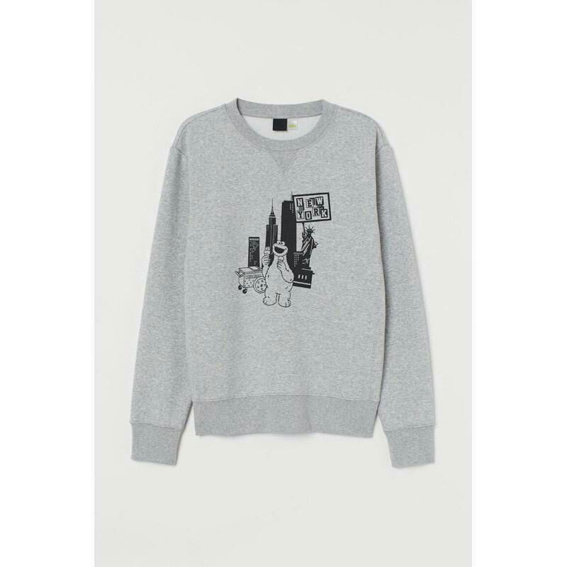 Crewneck h&m hnm Sesame Street New york