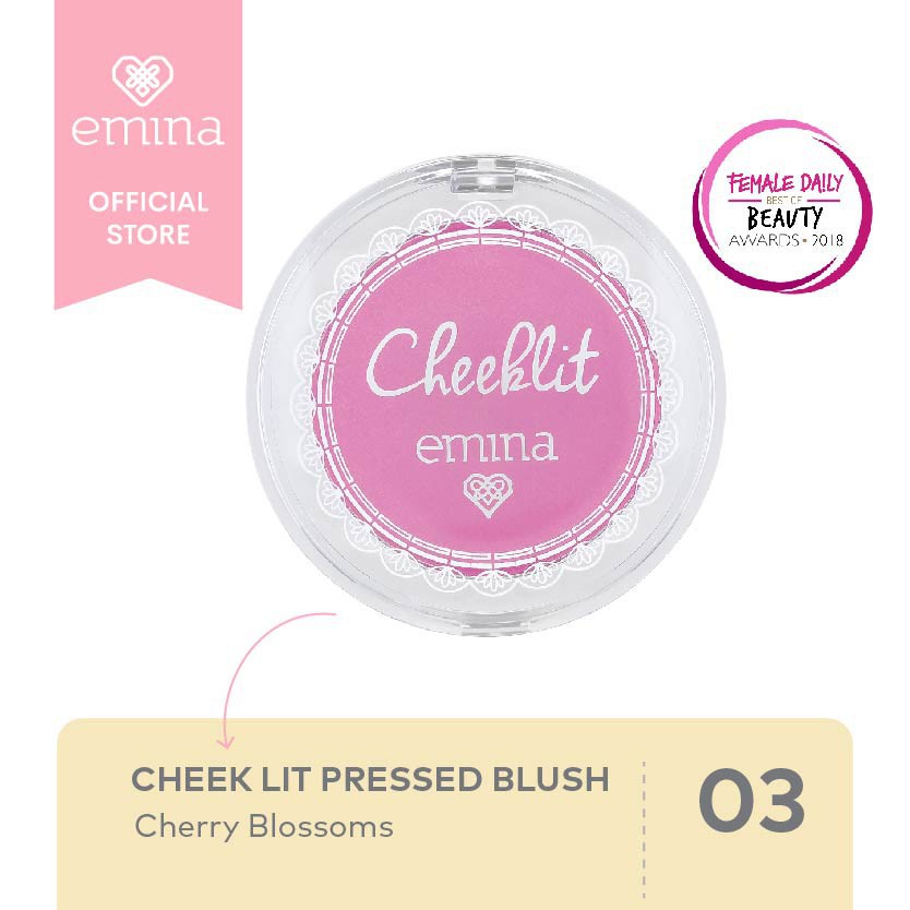 Emina Cheek Lit Pressed Blush 3.5 g