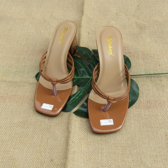 Sandal Wanita Hak Tahu Tali Jepit BG-03